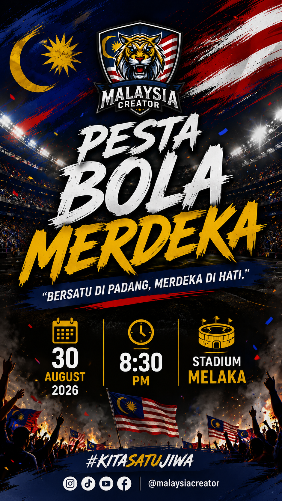 Pesta Bola Merdeka - Ticket